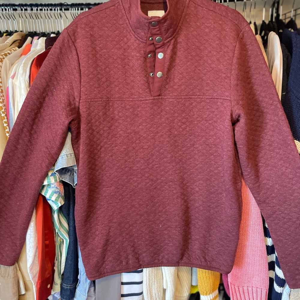Men's Burgundy Sweater